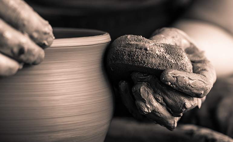 clay pot