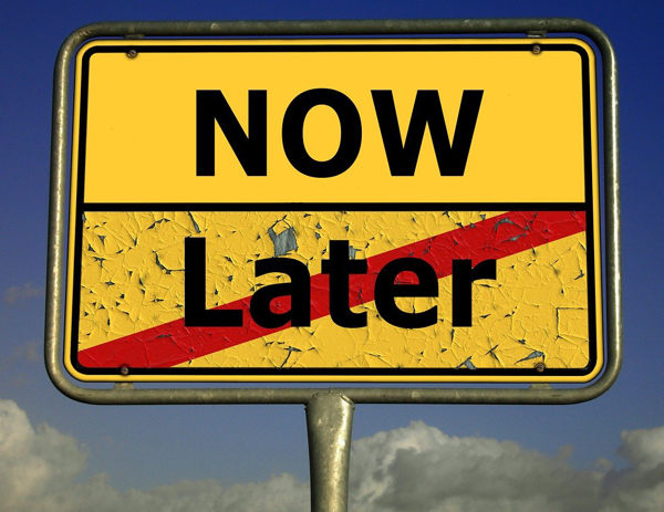 now and later