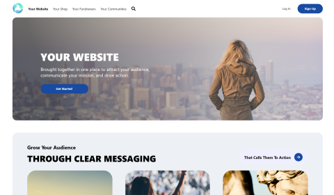 An example of a website