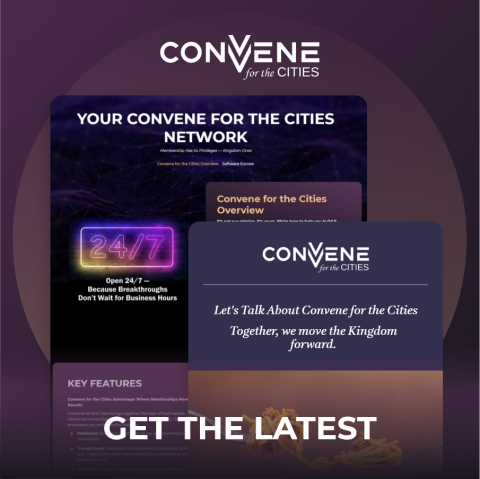 Convene for the Cities, Get the Latest