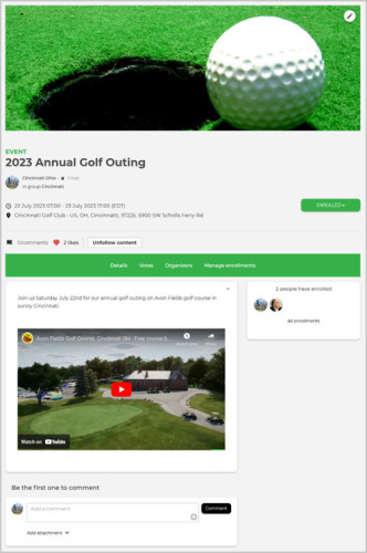 group events