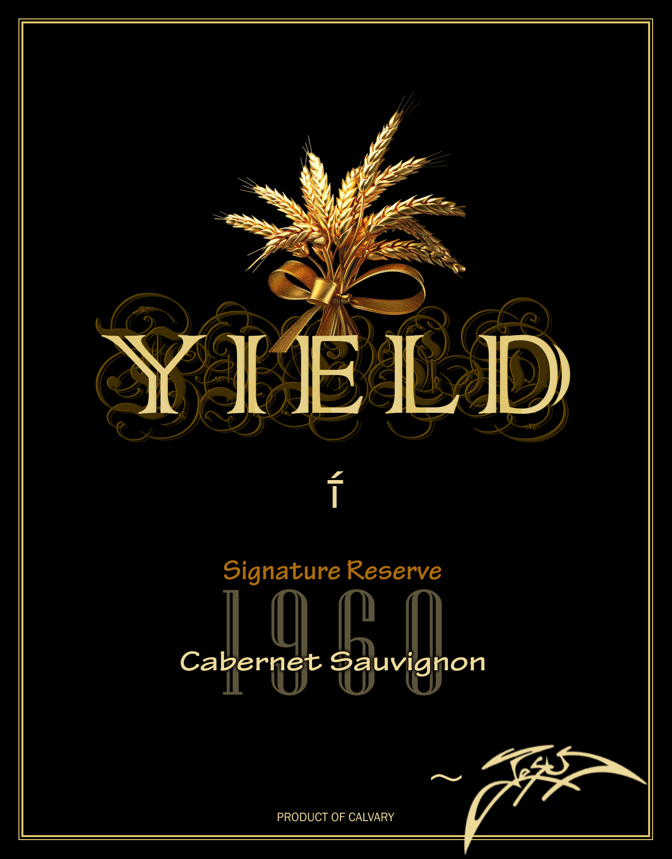 Yield Wine Label